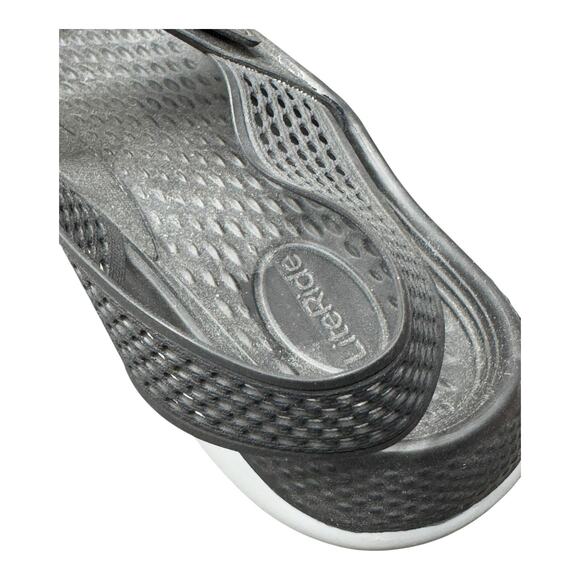 Crocs LiteRide 360 Sandals for Women, Black/Light Grey 11 Casual Beach Vacation - Picture 9 of 10